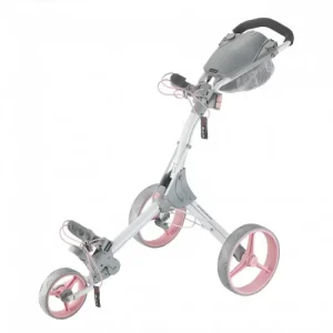 Chariot Iq Plus 3 Roues - BLANC/ROSE, T.U.