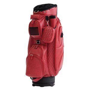 Sac Style Aspect Cuir - ROUGE