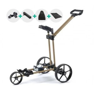 Offre Chariot Ahead 36 Trous Telecommande Accessoires Inclus - BRONZE/GOLD, T.U.