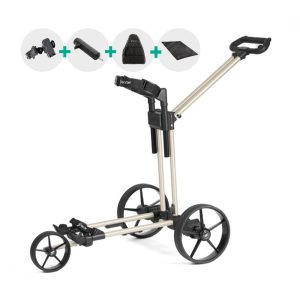 Offre Chariot Ahead 36 Trous Telecommande Accessoires Inclus - CHAMPAGNE, T.U.