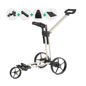 Offre Chariot Gear 2.0 Li-fe 36 Trous Accessoires Inclus - CHAMPAGNE, T.U.